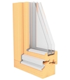 Holzschreinerei Profil Fenster LUCA 92